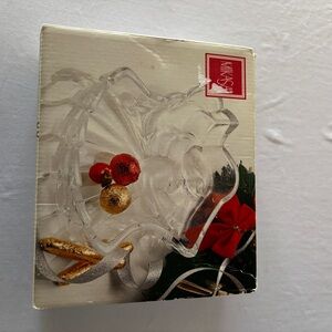 Mikasa Heavenly Song Clear Glass Angel Serveware